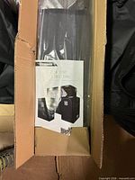 Vivosun grow tent instructions and frame parts inside box