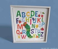 Front view of framed print showing full artwork