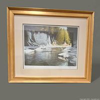 Framed Ken Danby lithograph front view