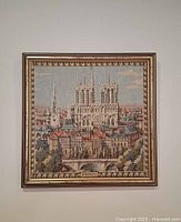 Full framed tapestry front view