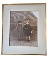 Full view of framed photograph