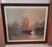 Full view of framed print