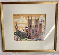 Front view of framed Andrew Murray London print