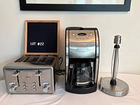 All three items grouped together on tabletop