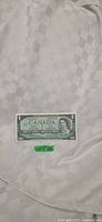 Obverse of 1967 Canadian Centennial $1 bill
