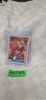 Front view of Eric Lindros 1991 7th Inning Sketch OHL card in sleeve