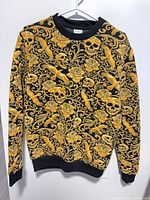 Front view of jumper showing full pattern and condition