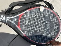 Head tennis racquet inside clear-front soft cover