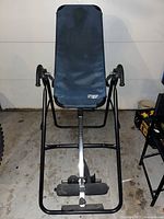 Full view of inversion table assembled