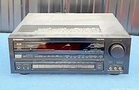 Front view of Pioneer VSX-D701S receiver showing controls and display