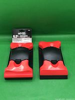 Front view of both ProXtro 6.5" hand sanders showing red and black bodies