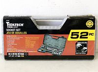 Front of retail box showing brand, 52-piece count and case image