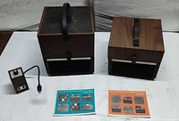 Bell & Howell slide cube projectors 975Q & 982Q | Maxsold