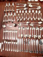 All 87 pieces laid out showing full assortment