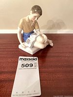 Front view of the Royal Doulton Treasure Island figurine