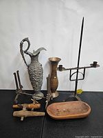 All nine pieces together to show variety and scale