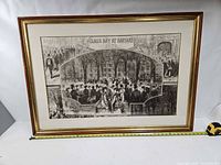 Full framed print with measuring tape for scale