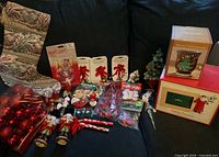 Entire lot displayed on couch