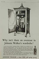 Full view of the advertisement showing illustration, headline and body copy