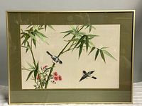 Full framed artwork showing entire composition and frame