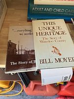 Two books stacked: The Story of Bath and This Unique Heritage