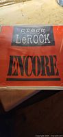Front cover of Gregg LeRock Encore CD in jewel case
