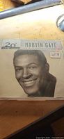 Front cover of Marvin Gaye compilation CD in jewel case