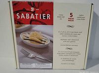 Front of Sabatier Crème Brûlée Gift Set box