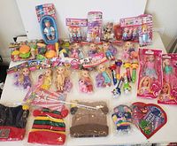 All items laid out together unopened