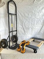 Milwaukee hand truck, furniture dolly, two suction grips