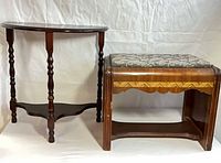 Both pieces side by side showing scale and style