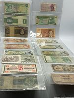 All notes in binder sleeves overview