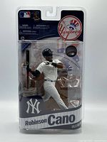 Front view of sealed Robinson Cano McFarlane MLB Elite figure