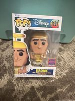 Front of boxed Funko Pop Kronk #1197 showing Fall 2022 Limited Edition sticker