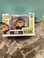 Front view of boxed Funko Pop Scar #1144