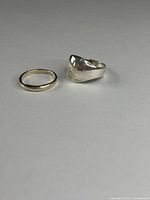 Both rings side by side, showing size difference