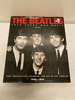 Front cover showing title, author, Beatles photo