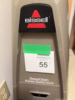 Front view showing Bissell logo and model name