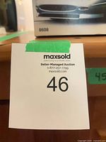 Lot tag 46 for identification