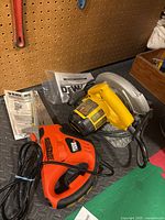 Both saws and manuals overview