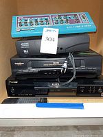 Stacked view of all four video devices