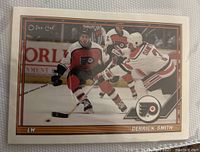 O-Pee-Chee Derrick Smith Philadelphia Flyers card front