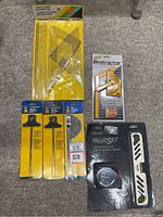 Group shot of all measuring tools in packaging