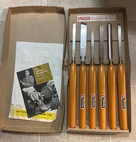 Entire set in open box with paperwork