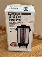 Box front showing product image and specifications