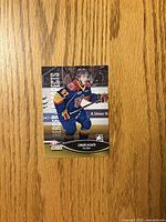 Front of Connor McDavid Erie Otters CHL hockey card