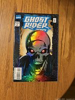 Front cover showing title, artwork, price, foil effect