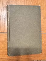 Front cover of cloth-bound book