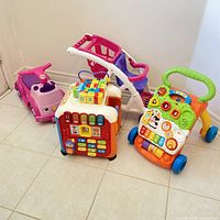 All four toys grouped together