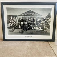 Framed print full view front